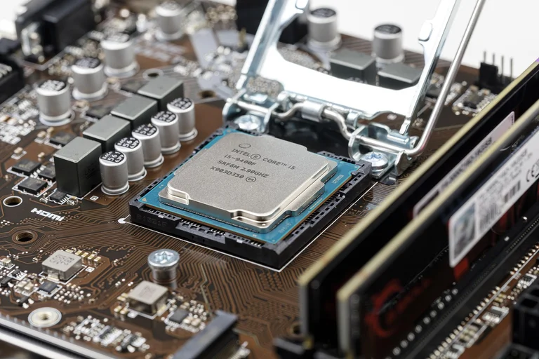 CPU 處理器晶片特寫