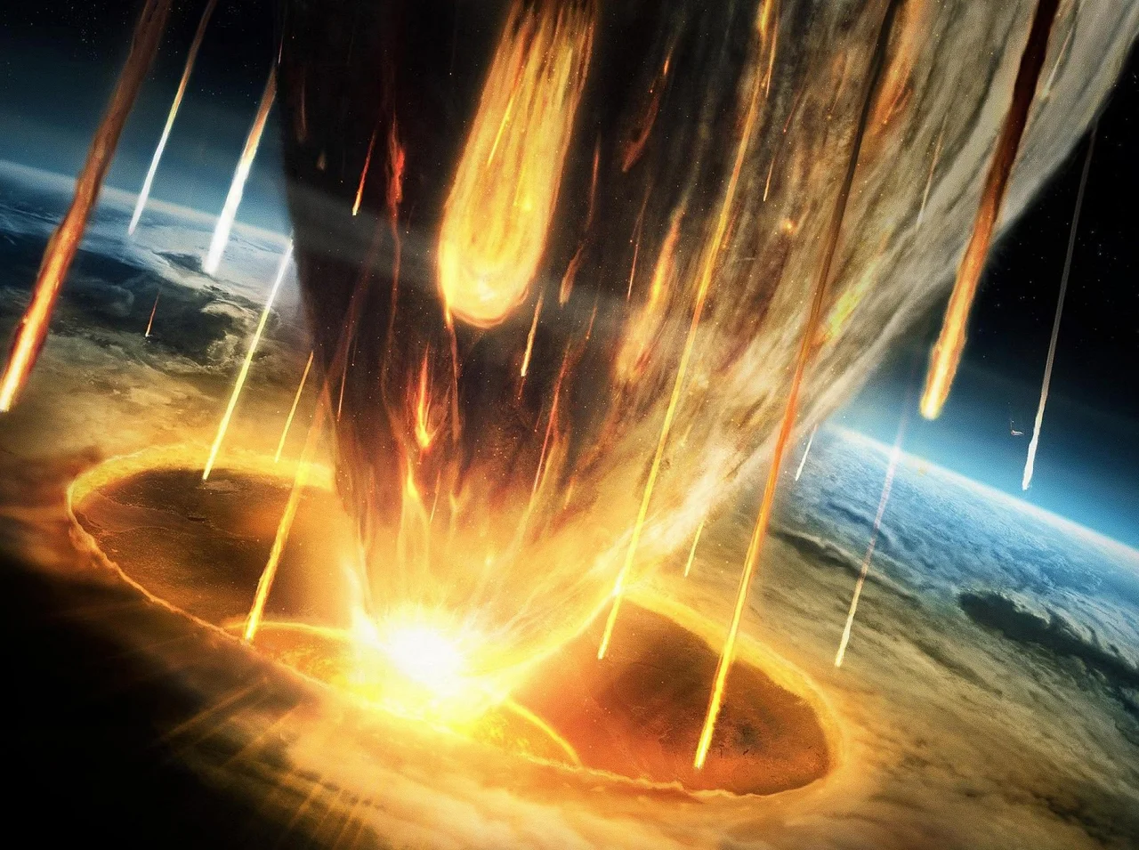 meteorite, space, asteroid