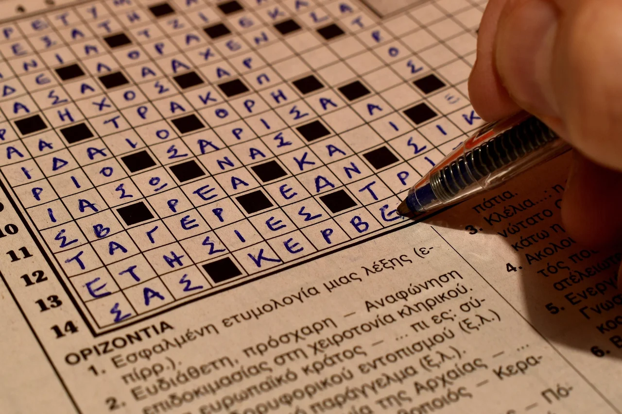 Crossword puzzle