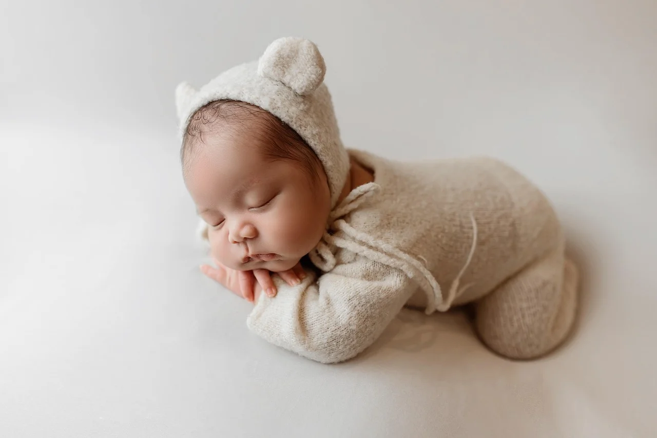 熟睡中的嬰兒