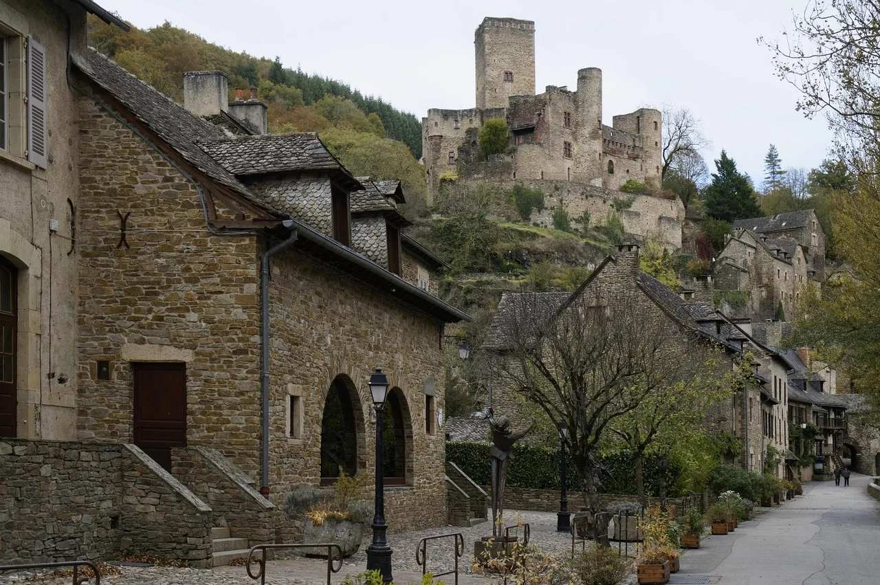 france, aveyron, village
