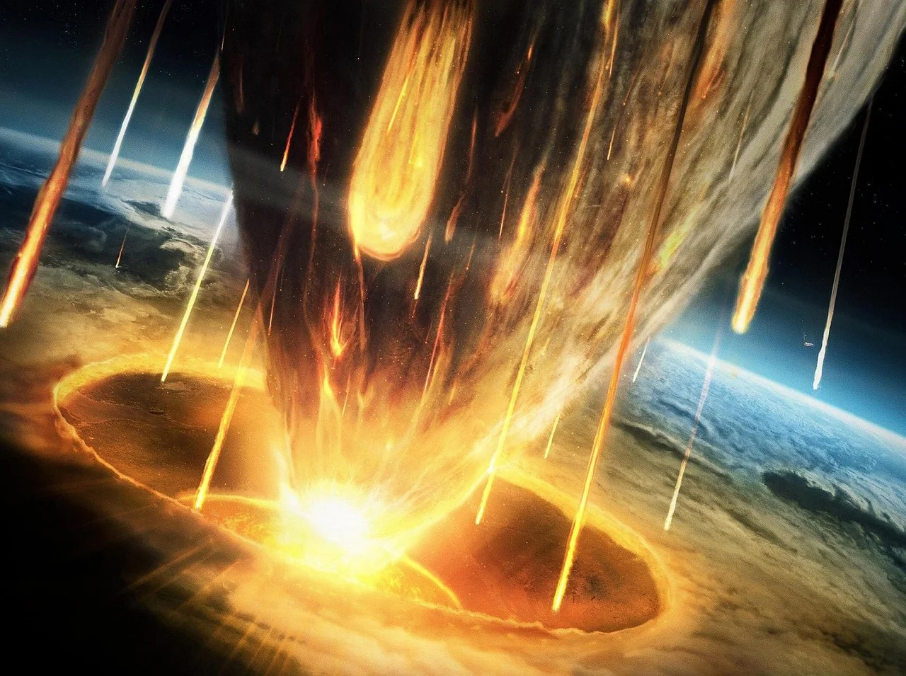 meteorite, space, asteroid