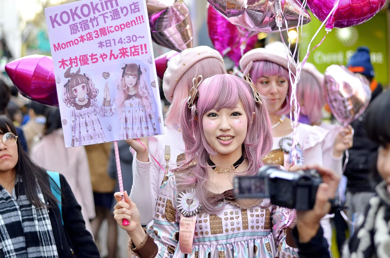 harajuku, fashion, model
